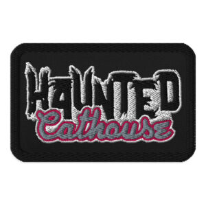 Haunted Cathouse Embroidered Logo Patches