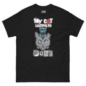 My Cat Listens To Punk Unisex Classic Tee